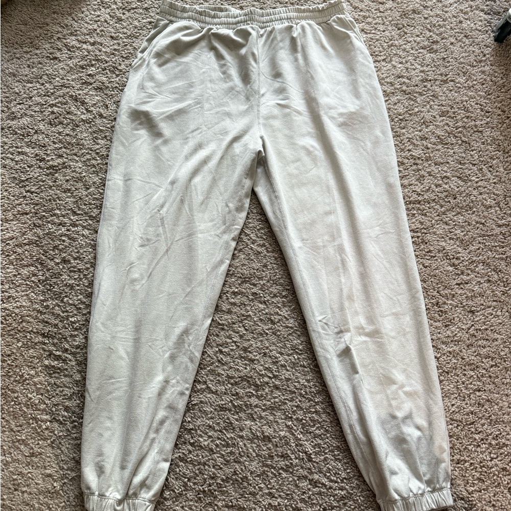 Cream Boyfriend Joggers
